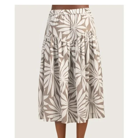 Trina Turk Out of Office Pally Skirt Size Large - Picture 9 of 9